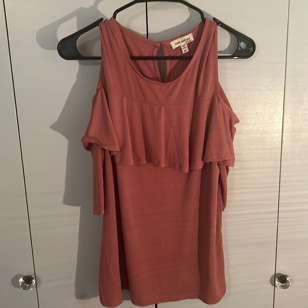 Faith and joy dress shirt size medium